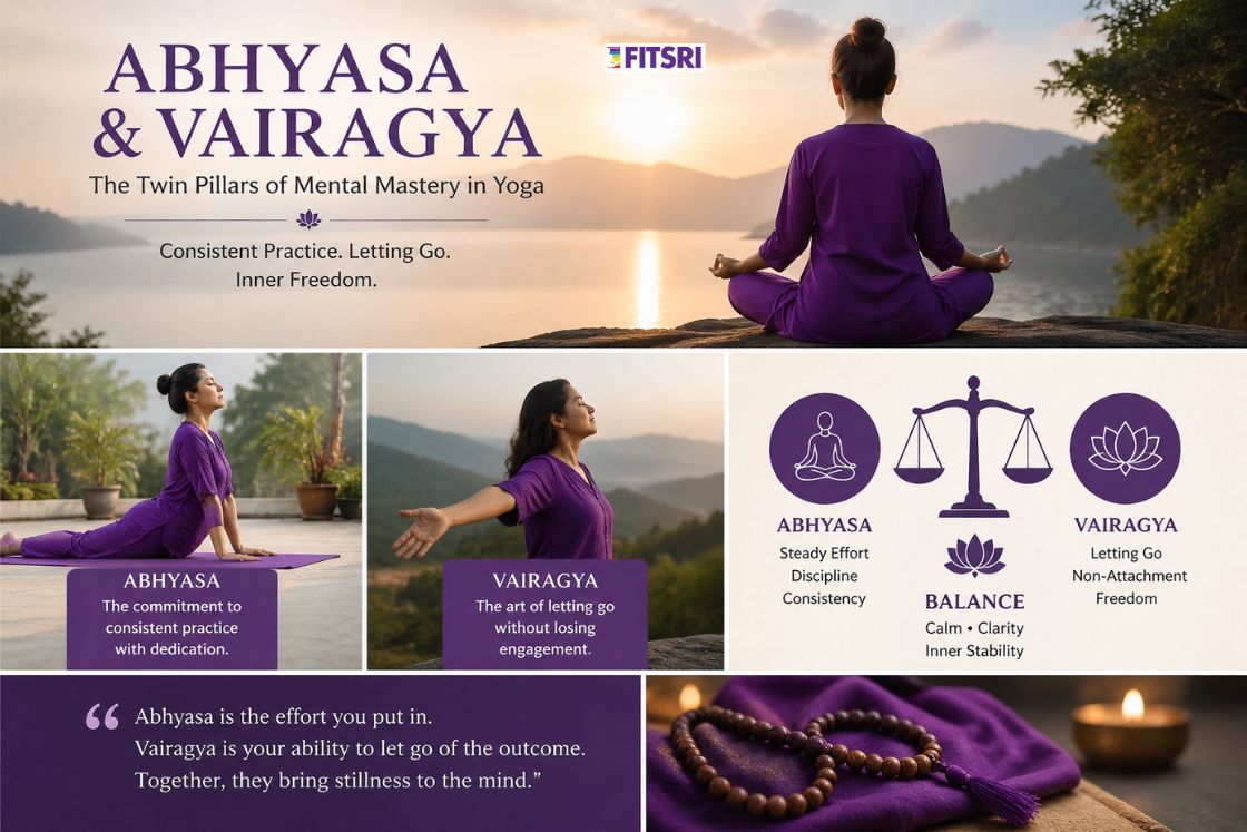 Abhyasa and Vairagya: The Two Tools Patanjali Says Will Quiet Your Mind