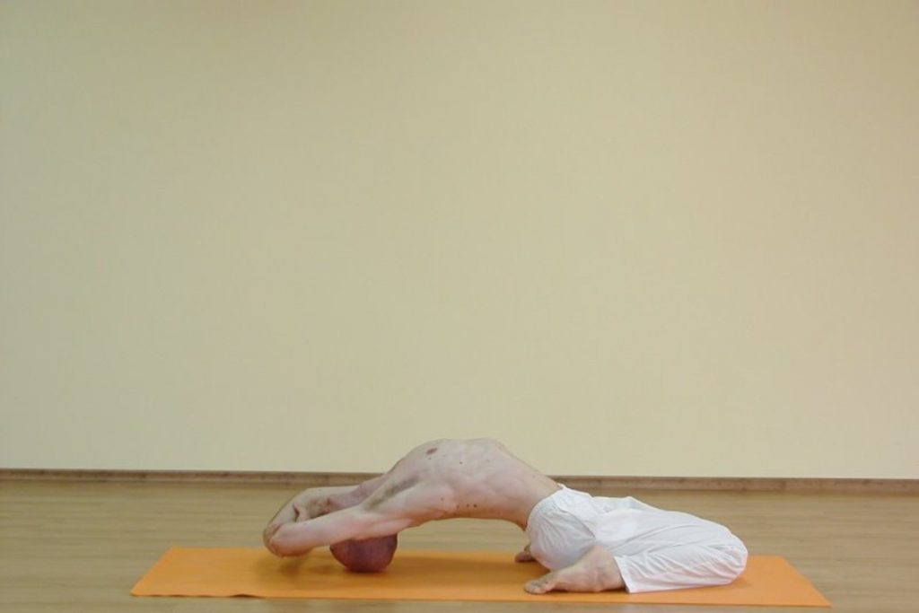 Paryankasana - couch pose