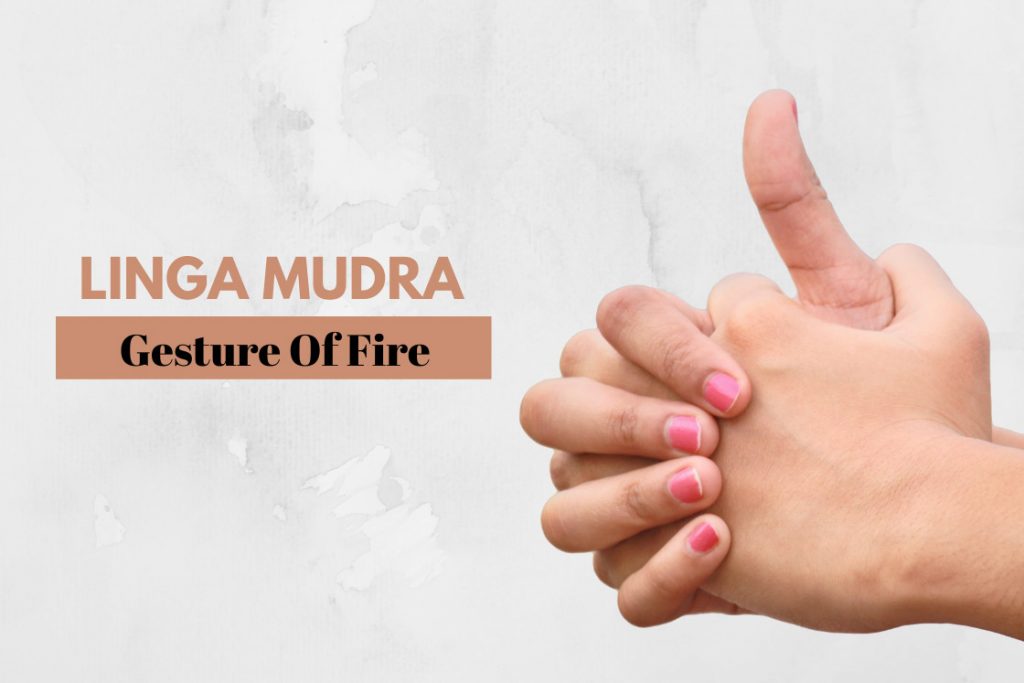 linga mudra finger arrangement