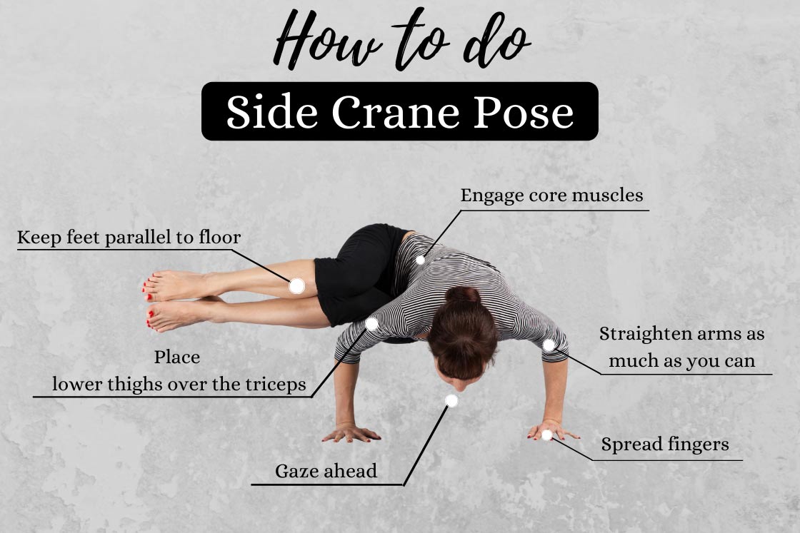 side crane pose instructions