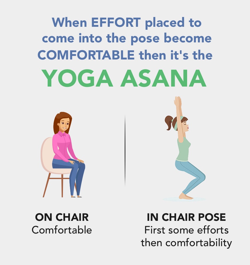 yoga asana is balance in ease & effort