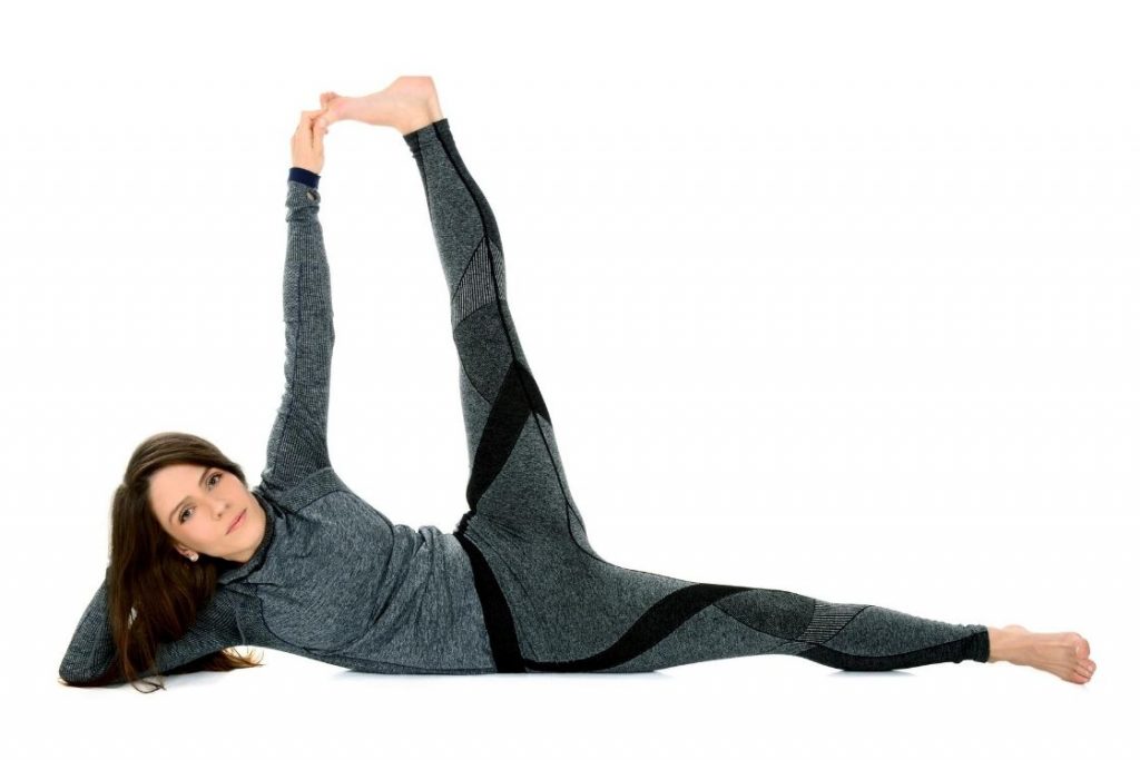 Anantasana (Sleeping Vishnu or Side Reclining Leg Lift Pose): Steps &  Benefits - Fitsri Yoga