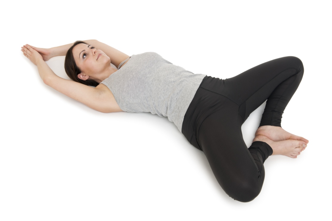 What is Reclining Bound Angle Pose? - Definition from Yogapedia