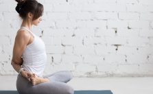 baddha padmasana - bound lotus pose