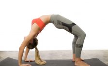 chakrasana (wheel pose)