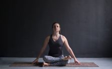 fire log pose (agnistambhasana)