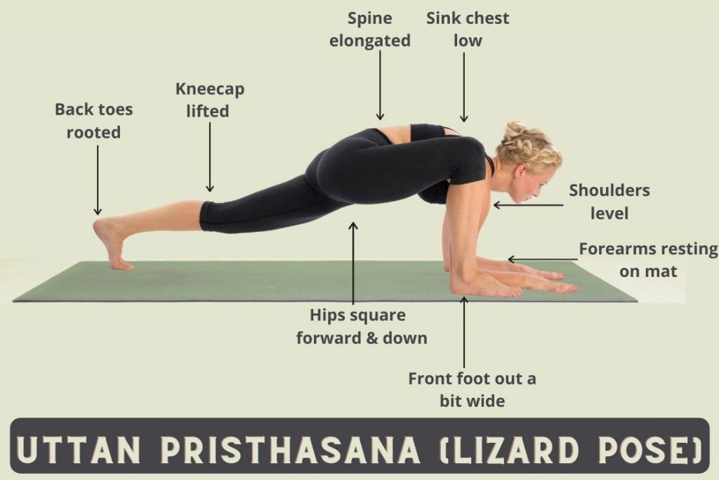 how to do lizard pose
