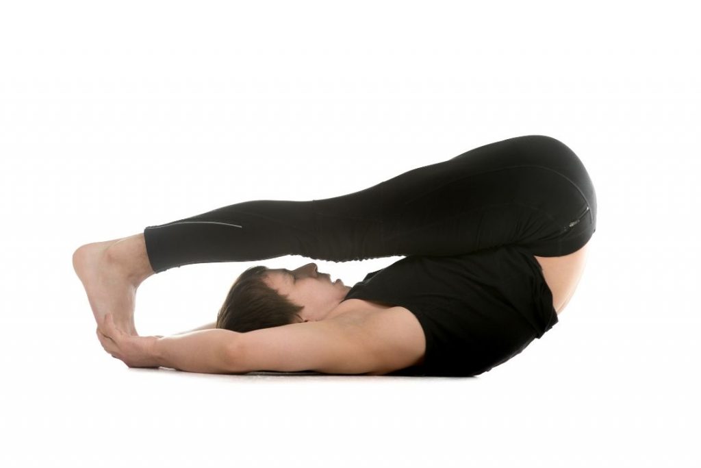 urdhva mukha paschimottanasana II (supta paschimottanasana)