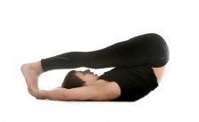 urdhva mukha paschimottanasana II (supta paschimottanasana)