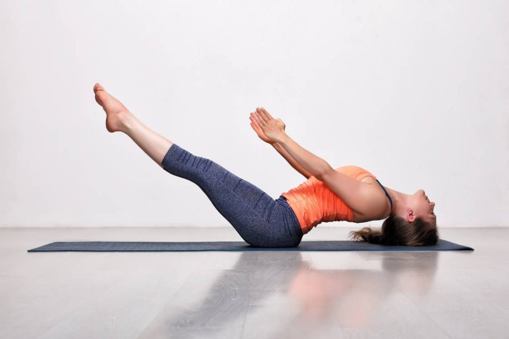 uttana padasana (raised leg pose)