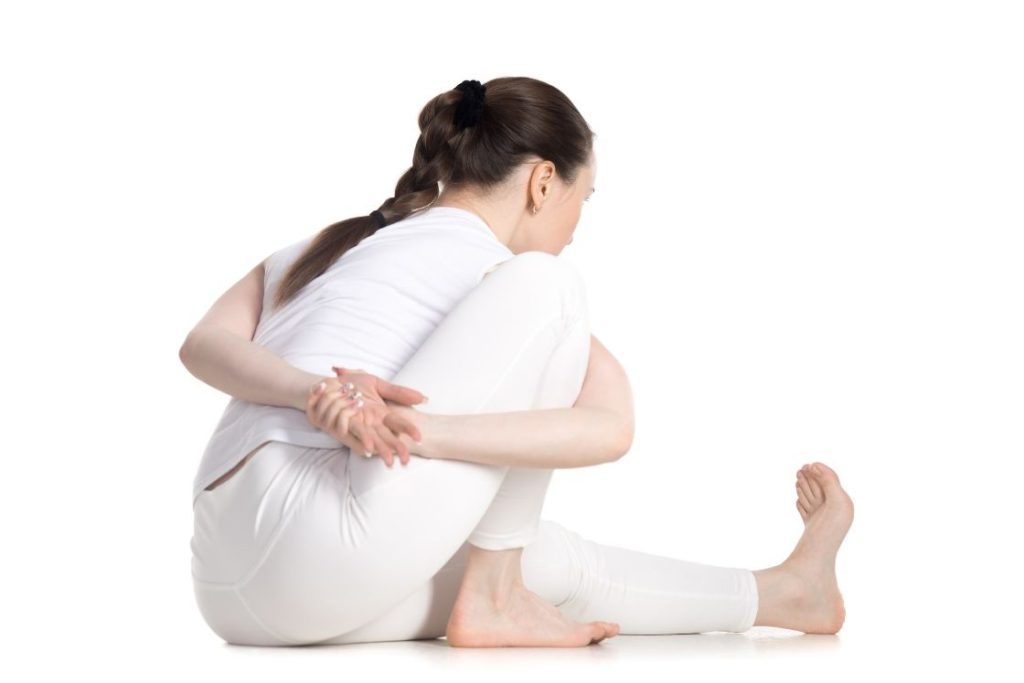 Marichyasana pose practice guide