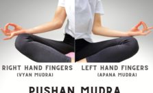 pushan mudra (digestion gesture)