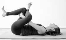 reclining pigeon pose (supta kapotasana)