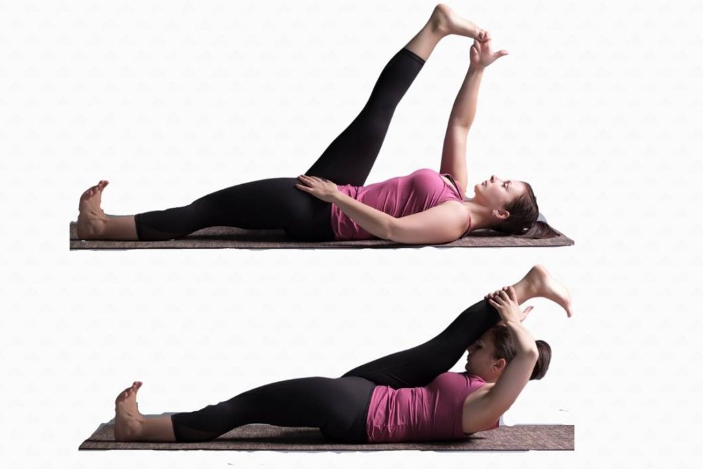 supta padangusthasana procedure
