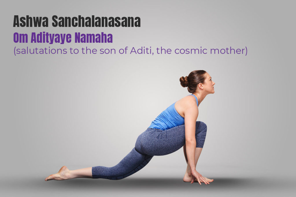 2nd ashwa sanchalanasana mantra