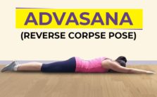 Advasana - reverse corpse pose