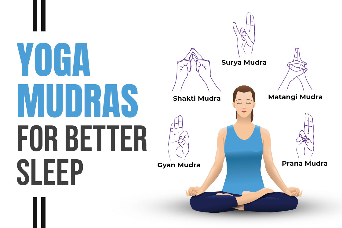 5 Yoga Mudras for Good Sleep and Cure Insomnia - Fitsri