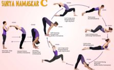 sun salutation c (asthanga surya namaskar C)