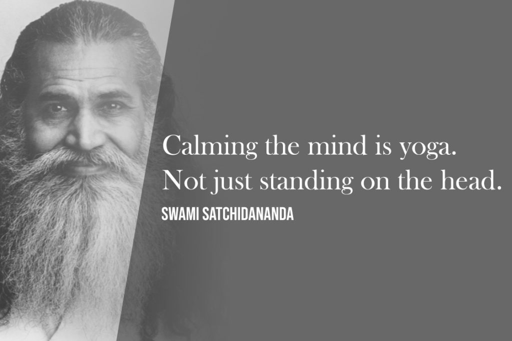 Yoga quotes about balance - Calming the mind is yoga