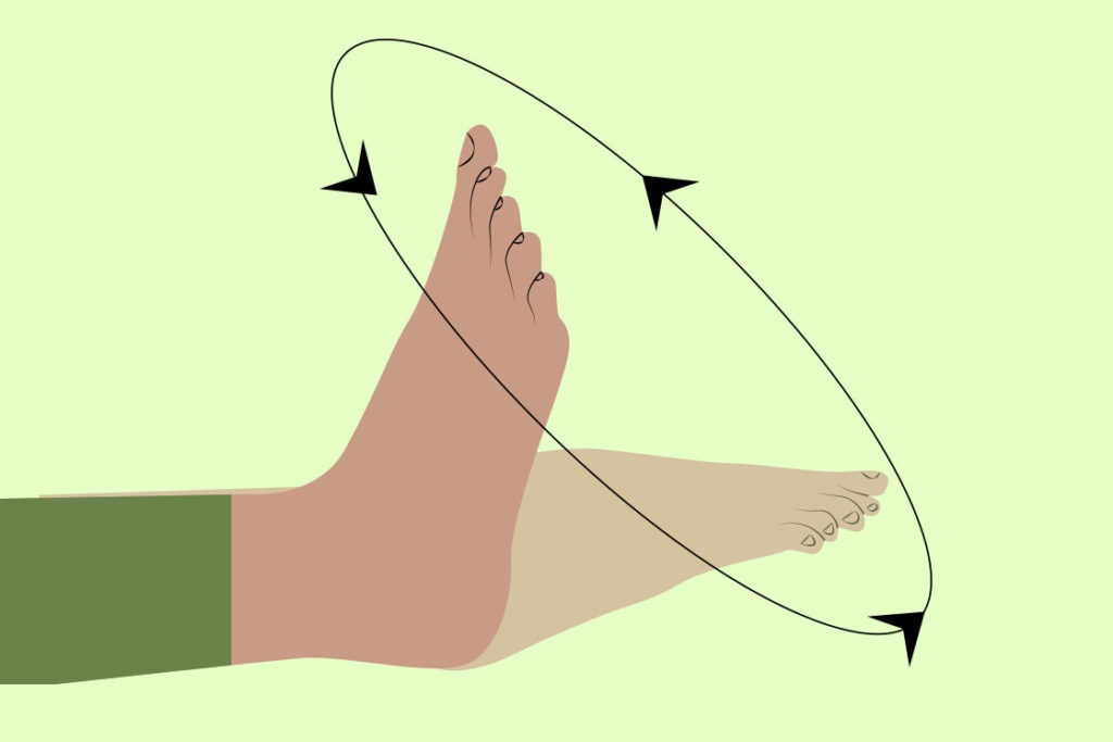 ankle rotation