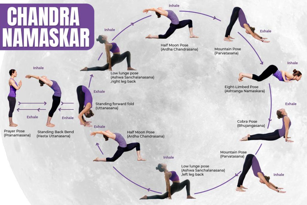 chandra namaskar sequence moon salutation