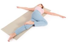 supine spinal twist (supta-matsyendrasana)