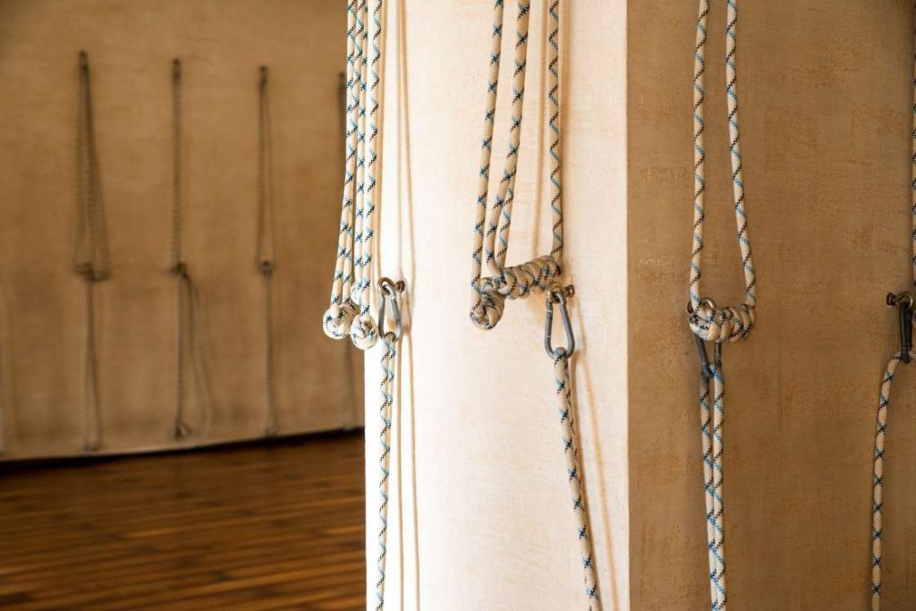 wall ropes installation