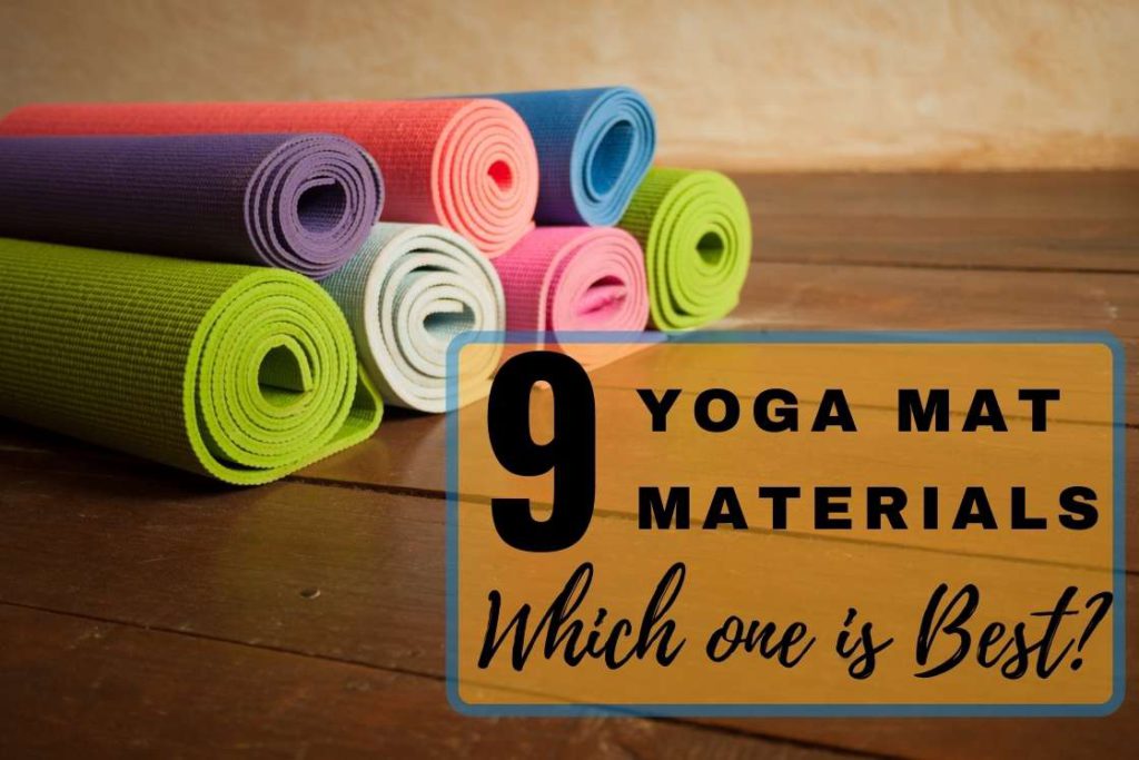 yoga mat materials