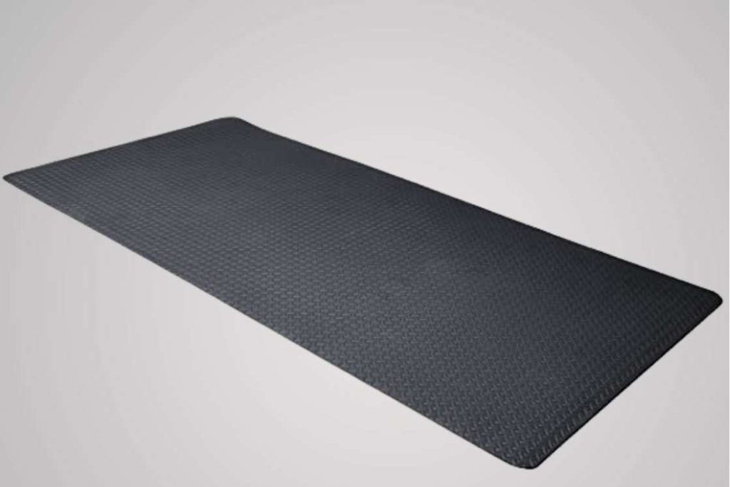 EVA (Ethylene-Vinyl Acetate) yoga mat from CAP Barbell Store.