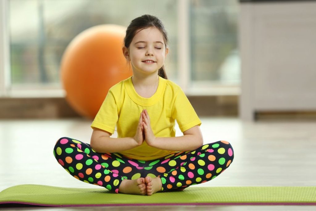 yoga for kids bound angle pose