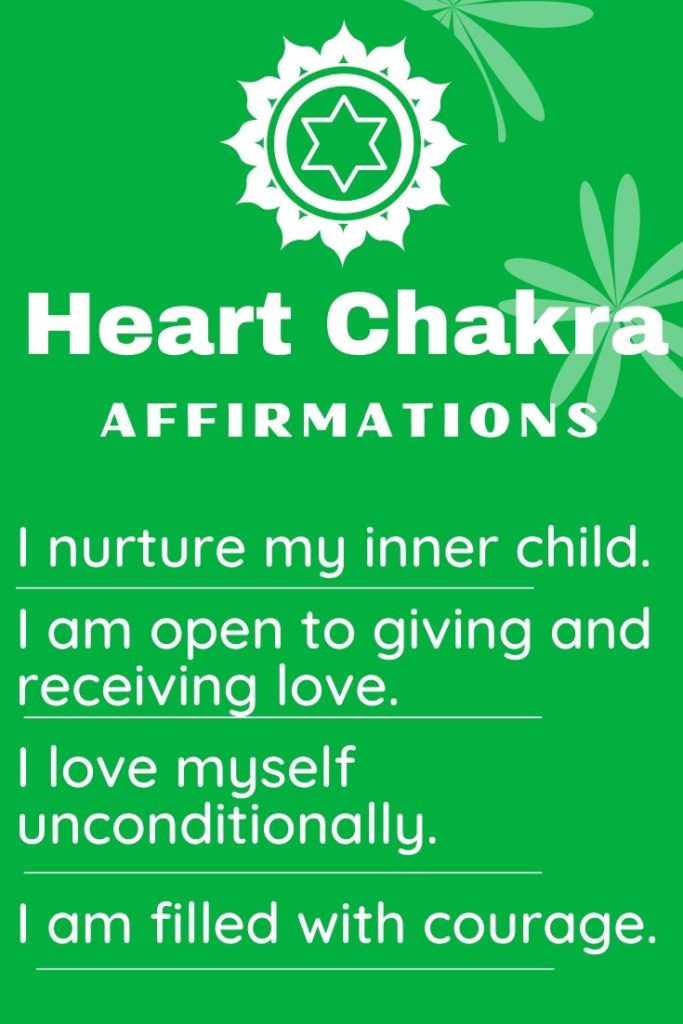 heart chakra affirmations