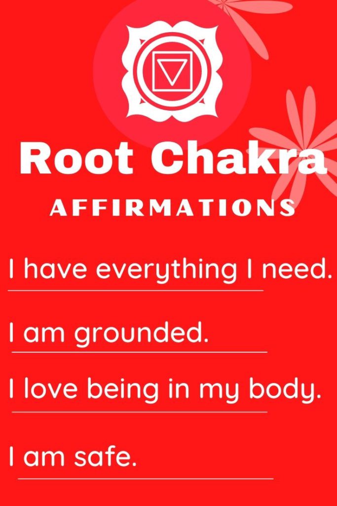 root chakra affirmation