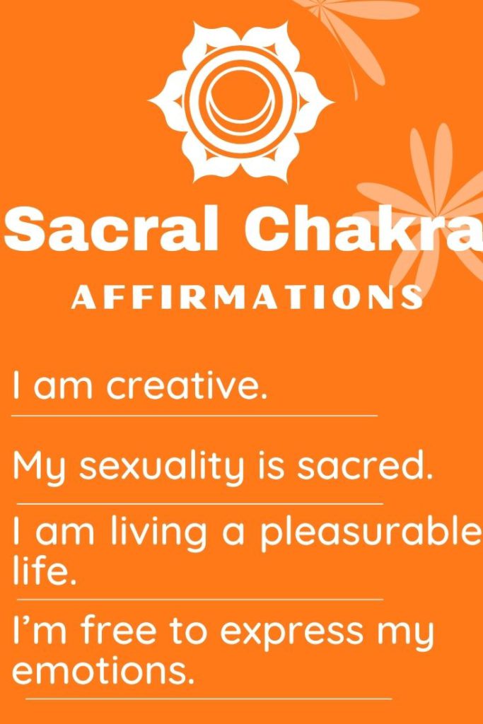 sacral chakra affirmation