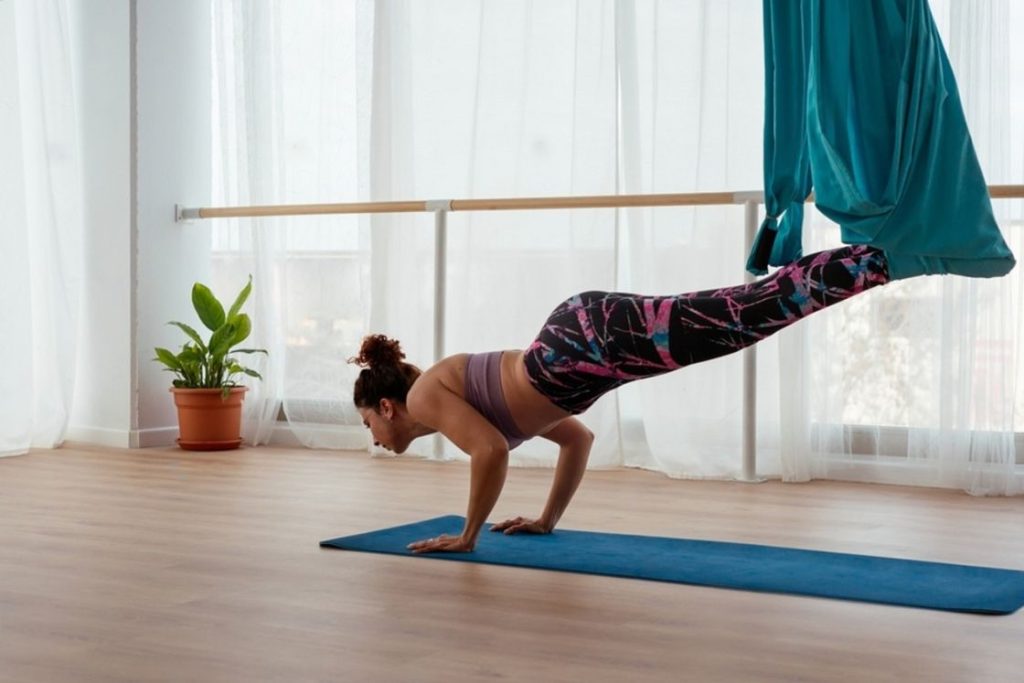 5 benefits of aerial yoga for your body and overall health | 30 Day Fitness  Challenge