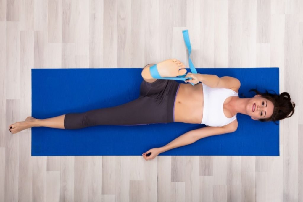 Shoulder mobility with Yoga Belt 