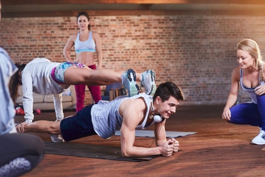 Stacked Plank Pose - Acro Yoga