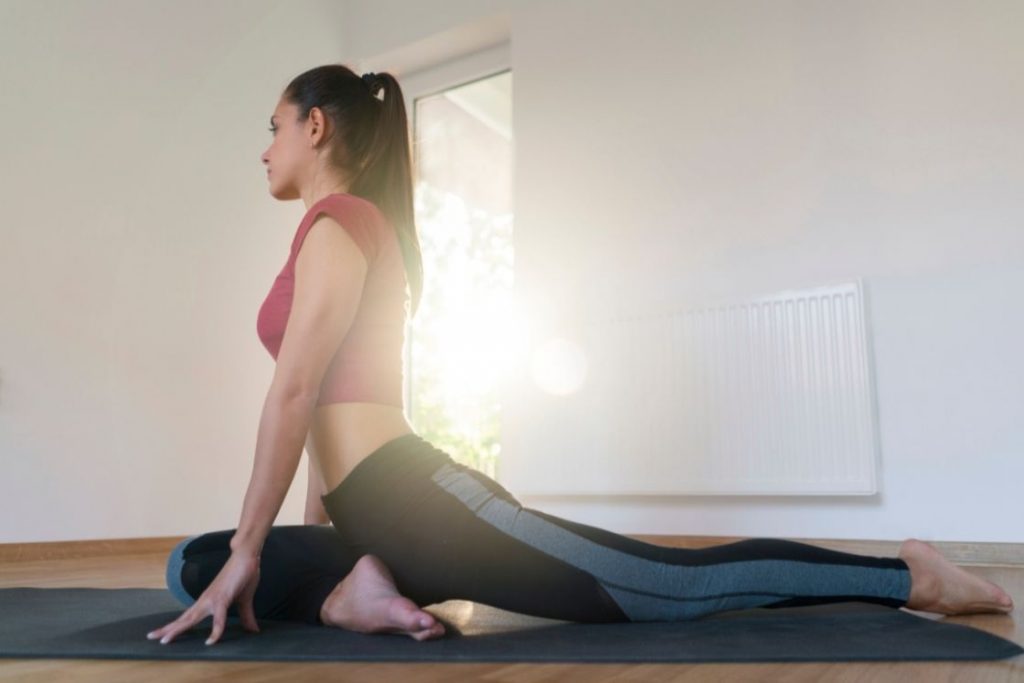 Caterpillar Pose (Paschimottanasana, Yin Yoga Forward Bend) - Gym Geek