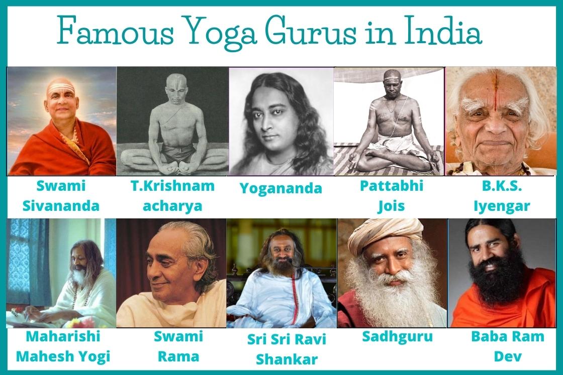 10 Most Famous Yoga Gurus in India (So Far) - Fitsri Yoga