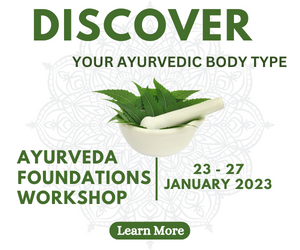 Ayurveda In article Ads poster