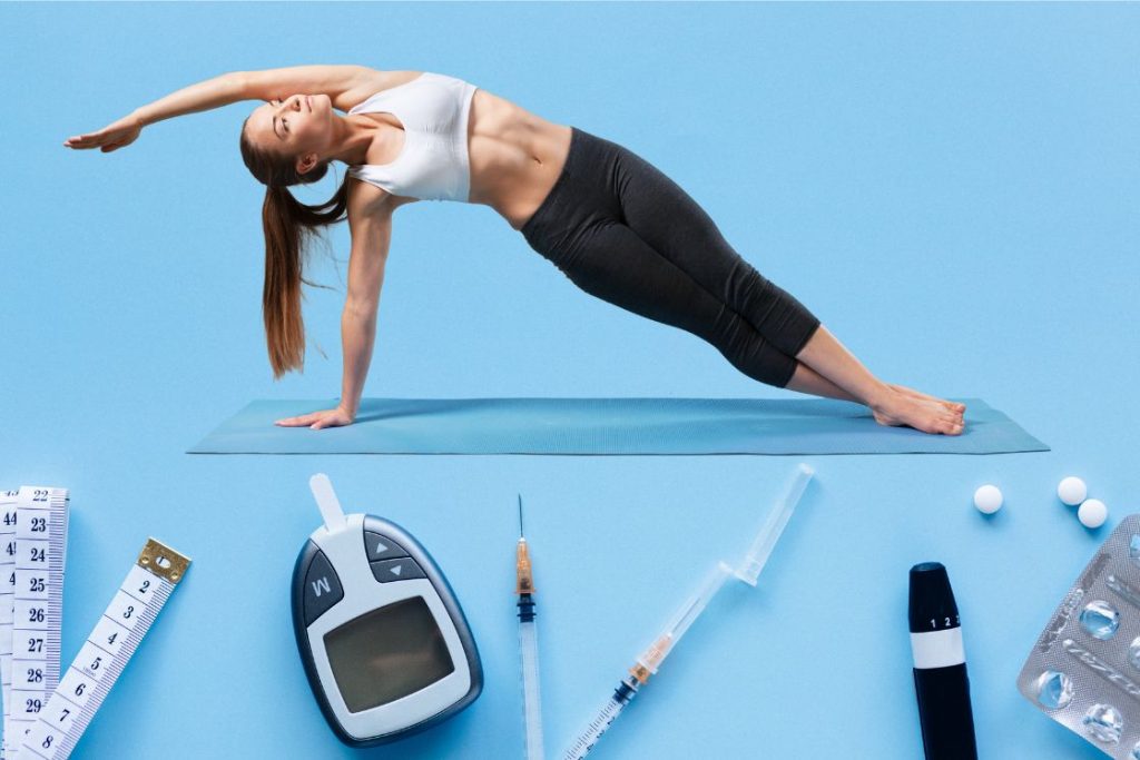 Yoga practices for diabetes