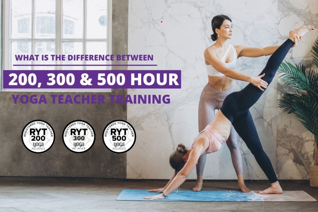 Difference Between 200, 300, and 500-Hour Yoga Teacher Training