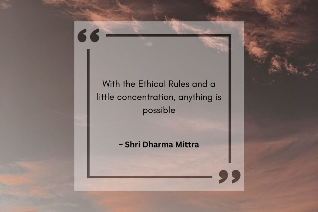 Shri Dharma Mittra Best Quote