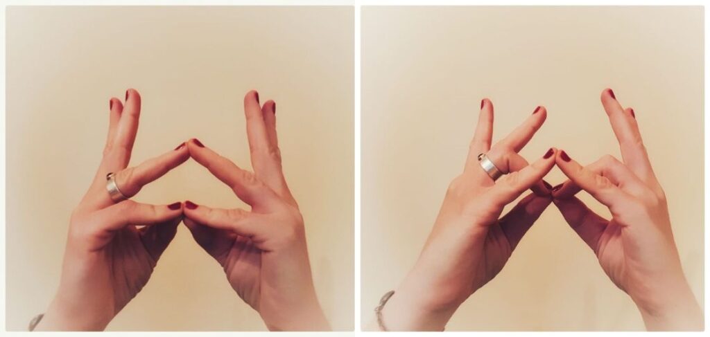 Maha sacral mudra