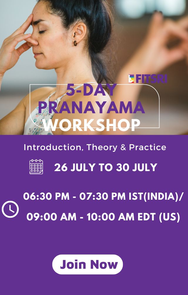 5-Day Pranayama Yoga Workshop (Online) – Fitsri Yoga