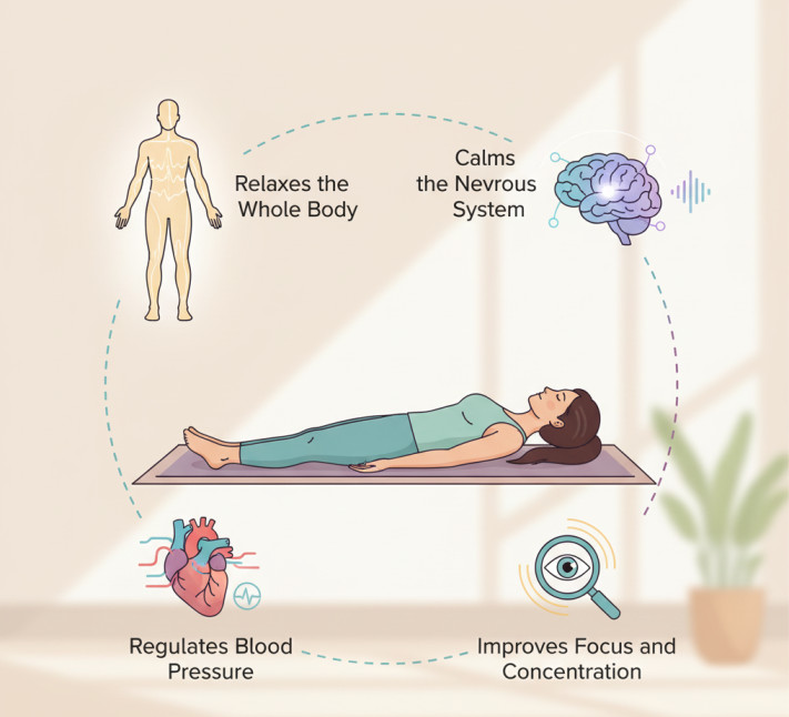 Shavasana Benefits