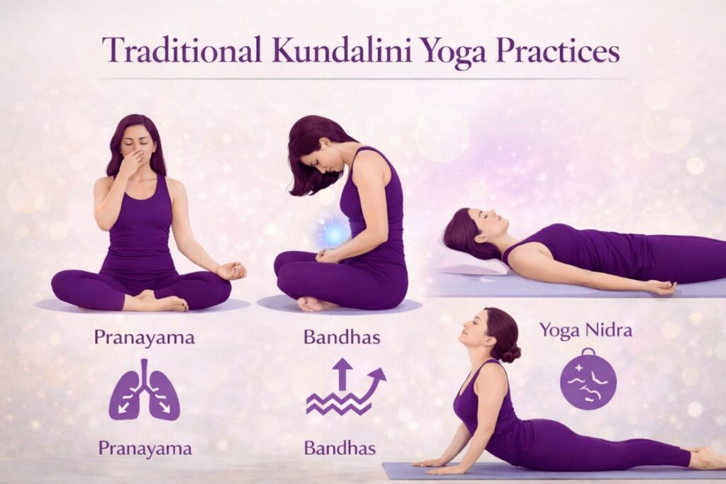 Kundalini yoga practices