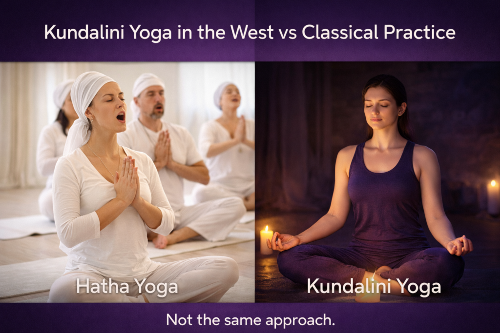 Kundalini yoga in the West vs Classical Kundalini Yoga