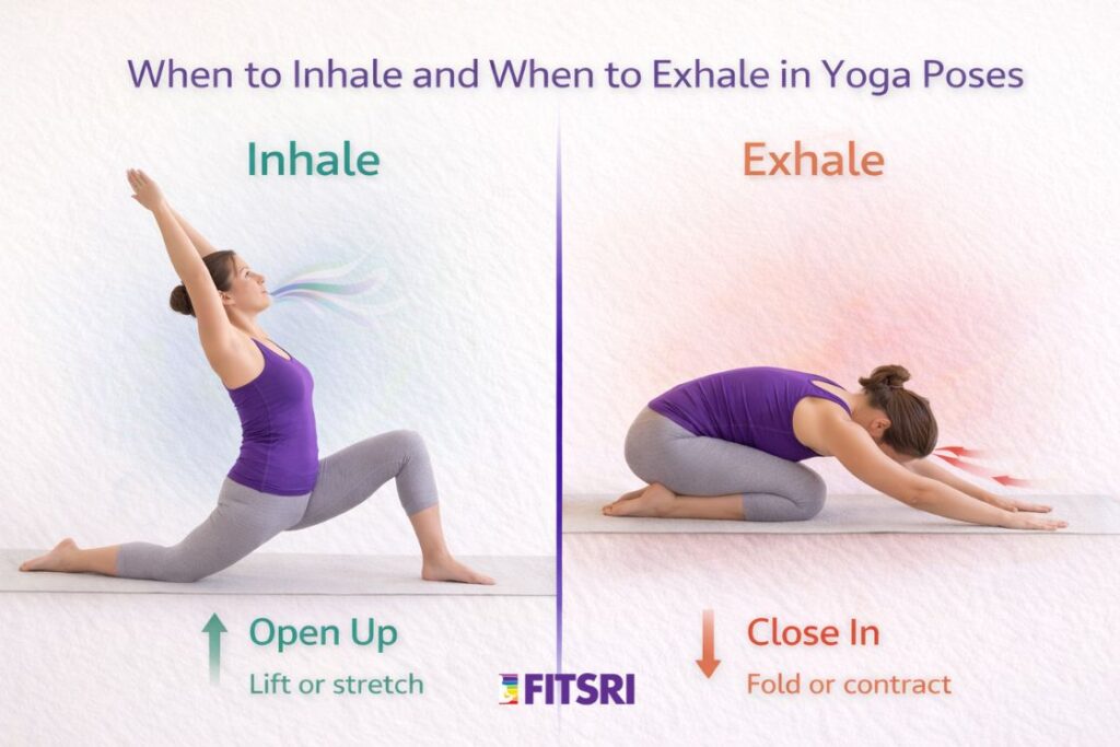 When to Inhale and When to Exhale in Yoga Poses