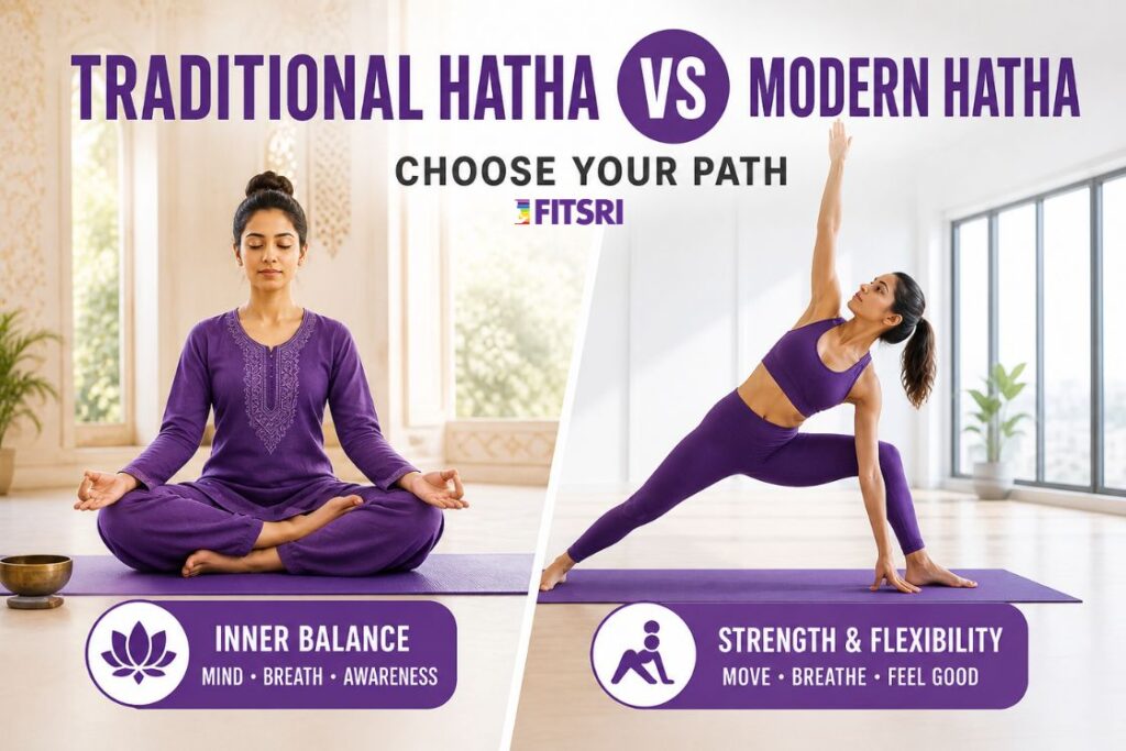 Traditional Hatha Yoga vs Modern Hatha Yoga